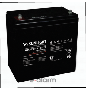 Μπαταρία Φωτοβολταϊκών 12V 75Ah SunLight AccuForce 12-75AH S ιδανική για εφαρμογές βαρέως τύπου